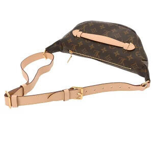 Louis Vuitton Bumbag Canvas Body Brown Belt Monogram Bum Crossbody Bag